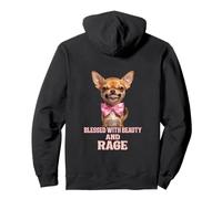 Chihuahua Crazy Funny Sassy mamá Sudadera con Capucha