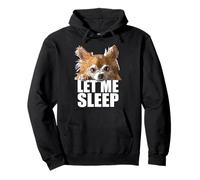 Chihuahua de pelo largo Let Me Sleep Chiwawa Dog Lover Sudadera con Capucha
