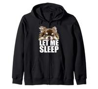 Chihuahua de pelo largo Let Me Sleep Chiwawa Dog Lover Sudadera con Capucha