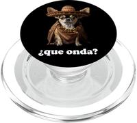 Chihuahua Divertido y español: ¿Qué Pasa? PopSockets PopGrip para MagSafe