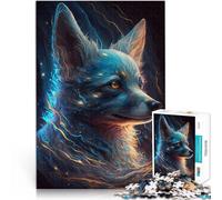 Chihuahua Dog Puzzle de 1000 piezas para adultos Entrena tu cerebro y tus manos Lista de deseos con Papá Noel 38 x 26 cm