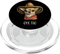 Chihuahua Español Divertido Oye Tio PopSockets PopGrip para MagSafe