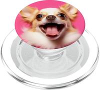 Chihuahua Estilo Rosa PopSockets PopGrip para MagSafe