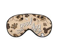 Chihuahua Good Dog Sleep Mask Night Cover Eye para mujeres y hombres BlockLight para avión, viaje, siesta, correa ajustable