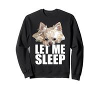 Chihuahua Let Me Sleep Blanco Y Beige Chiwawa Dog Lover Sudadera