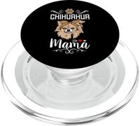 Chihuahua Mama Dog Mom Puppy Dogs Lover Funny Mothers Day PopSockets PopGrip para MagSafe