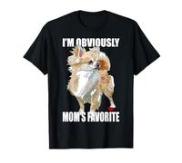 Chihuahua Mamá Pelo Largo Chiwawa Madre Perro Mamá Camiseta