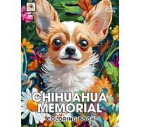 Chihuahua Memorial Coloring Book: A Heartfelt Tribute to Beloved Chihuahuas with 30 Beautiful Coloring Pages for Comfort and Healing (Rainbow Bridge Tribute: A Coloring Series for Beloved Pets)