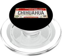 Chihuahua Mexico License Plate Travel Mexican Vacation Beach PopSockets PopGrip para MagSafe