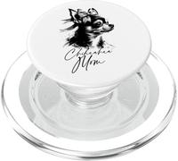 Chihuahua Mom - Divertido perro lindo mamá amante de chihuahua PopSockets PopGrip para MagSafe