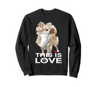 Chihuahua pelo largo Esto es amor Chiwawa Dog Lover Sudadera