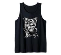 Chihuahua Perro Amantes Lindo Mascota Ilustración Camiseta sin Mangas
