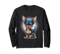 Chihuahua Perro Cachorro Mascota Lindo Animal Raza Canino Amante Dueño Manga Larga
