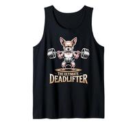 Chihuahua Perro Muerto Muerto Divertido Entrenamiento Gimnasio Divertido Chihuahua Camiseta sin Mangas