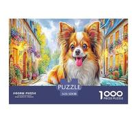 Chihuahua Puzzle 1000 Piezas, Juego Educativo, Desafío, Clásicos para Adultos Y Niños A Partir De 12 Años Un Rompecabezas Desafiante -Obra De Arte 52x38cm/1000pcs