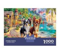 Chihuahua Puzzle Actividades Familiares 1000 Piezas Perro de Mascota Lindo Rompecabezas Pasatiempo Creativo para Adultos Y Niños A Partir De 12 Años 38x26cm/1000pcs