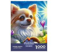 Chihuahua Puzzle Elegante Destinado A Actividades Relajantes Familiares, Pone El Foco En Fantasía Ofreciendo Un Desafío Ordenado Sin Distracciones Digitales 52x38cm/1000pcs