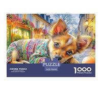 Chihuahua Puzzle para Adultos Obra De Arte Desafiante para Los Sentidos - El Regalo Navideño Que Conquista A Mujeres, Hombres, Adultos Y Niños (Edad Recomendada: 14+) 70x50cm/1000pcs