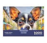 Chihuahua Puzzle para Adultos Obra De Arte Desafiante para Los Sentidos - El Regalo Navideño Que Conquista A Mujeres, Hombres, Adultos Y Niños (Edad Recomendada: 14+) 52x38cm/1000pcs
