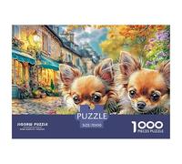 Chihuahua Puzzle para Adultos Un Imposible Rompecabezas De Alta Definición - El Regalo Original Y Sorprendente para Esta Navidad, Recomendado Desde 14 Años 70x50cm/1000pcs