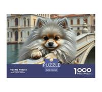 Chihuahua Puzzles 1000 Pièces Pour Adultes Et Enfants Mascota Perro Premium Quality Difficile Et Stimulant Parfait Les Amateurs De Art Classique 70x50cm/1000pcs
