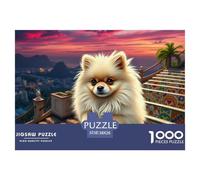 Chihuahua Puzzles 1000 Pièces Pour Adultes Et Enfants Sur Le Thème De Mascota Perro Qualité Supérieure Jeu Éducatif Loisir Matériaux Recyclés 38x26cm/1000pcs