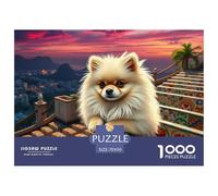 Chihuahua Puzzles 1000 Pièces Pour Adultes Sur Le Thème De Mascota Perro De Qualité Supérieure Jeu Éducatif Parfait Pour Les Amateurs 70x50cm/1000pcs