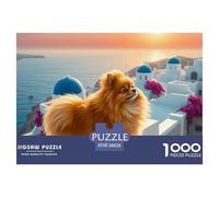 Chihuahua Puzzles 1000 Pièces Pour Adultes Sur Le Thème De Mascota Perro Premium Quality Cadeau Stimulant Loisir Matériaux Recyclés 38x26cm/1000pcs