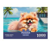 Chihuahua Puzzles 1000 Pièces Pour Adultes Sur Le Thème De Mascota Perro Premium Quality Défi Jouets Activité Familiale Parfaite Jeu Relaxant 70x50cm/1000pcs