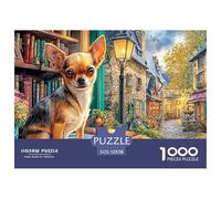 Chihuahua Rompecabezas para Adultos Imposible, De Alta Definición - Un Regalo Navideño Que Encanta A Mujeres, Hombres, Adultos Y Niños A Partir De Los 14 Años 52x38cm/1000pcs