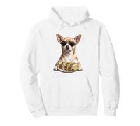 Chihuahua Tacos Funny Dog Comida Mexicana Sudadera con Capucha