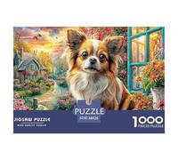 ChihuahuaGarden Puzzle para Adultos Rompecabezas Imposible Y Lleno De Color Excelencia para El Público Adulto (A Partir De 14 Años) 38x26cm/1000pcs