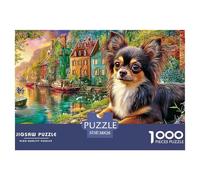 ChihuahuaPuppy Juego Familiar De Puzzle con La Nitidez De La Alta Definición - El Regalo Navideño Que Unirá A Mujeres, Hombres, Adultos Y Niños (A Partir De 14 Años) 38x26cm/1000pcs