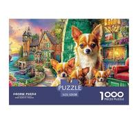 ChihuahuaYoga Puzzle para Adultos Obra De Arte Desafiante para Los Sentidos - El Regalo Navideño Que Conquista A Mujeres, Hombres, Adultos Y Niños (Edad Recomendada: 14+) 52x38cm/1000pcs