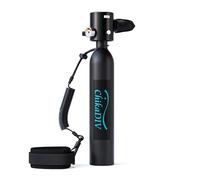 CHIKADIV 0.5L Botella Aire Buceo Mini Botella Buceo para Buceador con Capacidad de 5 a 10 Minutos Minutos Respirador SubacuáTico para Viajes Buceo Equipo de Buceo para Nadar Rescate