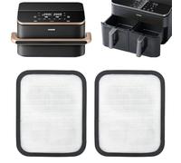 ChilArt Protector contra salpicaduras para freidora de aire caliente COSORI CAF-R901-AEU 8.5L/Dual Blaze Twinfry 10L, acero inoxidable, protección contra salpicaduras de COSORI Airfryer, malla