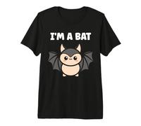 Child Animals Bats Cute Bird Minimalist Funny I'm a Bat Camiseta Premium