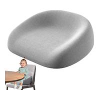 Child Booster Seat, Portable Increasing Cushion with Adjustable Straps, 13.78x14.96x2.36inch Non Slip Bottom, Detachable Cotton Booster Cushion for Boys, Girls, Travel, Daily Use