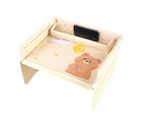 Child Car Seat Dining Table - 14.96x12.2 Inches Car Seat Travel Trays for | Cars Seats Travel Trays | Traveling Kid's Auto Seats Tray | Foldable Design Lap Desk Organizer
