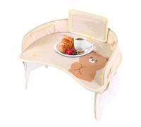 Child Car Seat Dining Table - 14.96x12.2 Inches Car Seat Travel Trays for | Cars Seats Travel Trays | Traveling Kid's Auto Seats Tray | Foldable Design Lap Desk Organizer