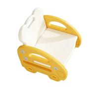 Child Chair - Lightweight Heavy Duty Cute | Car Shaped Children Backrest Seat for Dining, Study, Bedroom, Classroom, School, Daycare, Kindergarten or Boys Girls