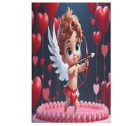Child Cupid Puzzle Games for Adults Y Niños - for Creativity And Mindfulness - Challenging Jigsaw Puzzles 1000 Piezas for Family 78×53cm