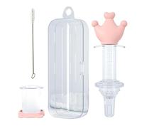Child Medicine Syringe - 5.83inch Kids Liquid Feeder | Silicone PP