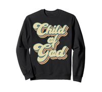 Child of God Retro Religious Christian Design Sudadera