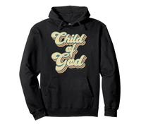 Child of God Retro Religious Christian Design Sudadera con Capucha