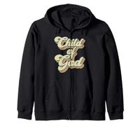 Child of God Retro Religious Christian Design Sudadera con Capucha