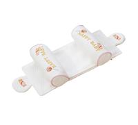 Child Pillow - Cotton 35x22x5cm | Soft Portable Ergonomic Neck Support Little Kids Head Cushion | Resting Napping Comfort Sleep Mat for Home Travel Stroller Bedroom Hospital Nursery