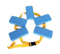 Child Pool Belt, Waterless Safety Harness, Floating Learn Device, Adjustable Buoyancy Aid Eva Support Set Leakproof Comfort Build for Children Boys Girls Beach Swimming Aqua Fitness Training