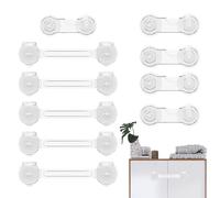 Child Proof Locks - Cerraduras De Seguridad Antiniños, Cierre Seguridad Casa Sin Taladros | Para Niños Cocina Armario Cajón Puertas Móviles