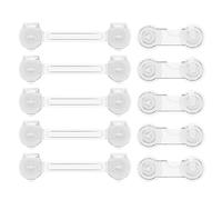 Child Proof Locks - Cerraduras de seguridad para niños | Tope adhesivo para protección del hogar y seguridad infantil | para niños cocina armario cajón puertas móviles